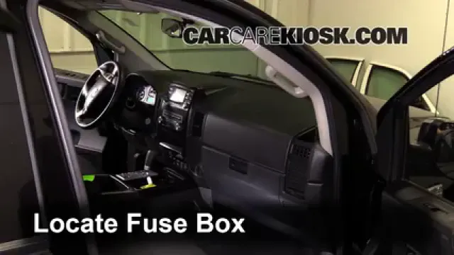2013 Nissan Titan SV 5.6L V8 Crew Cab Pickup Fuse (Interior) Replace